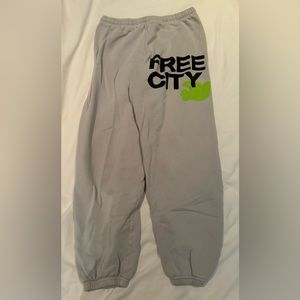 Grey Free City Sweatpants